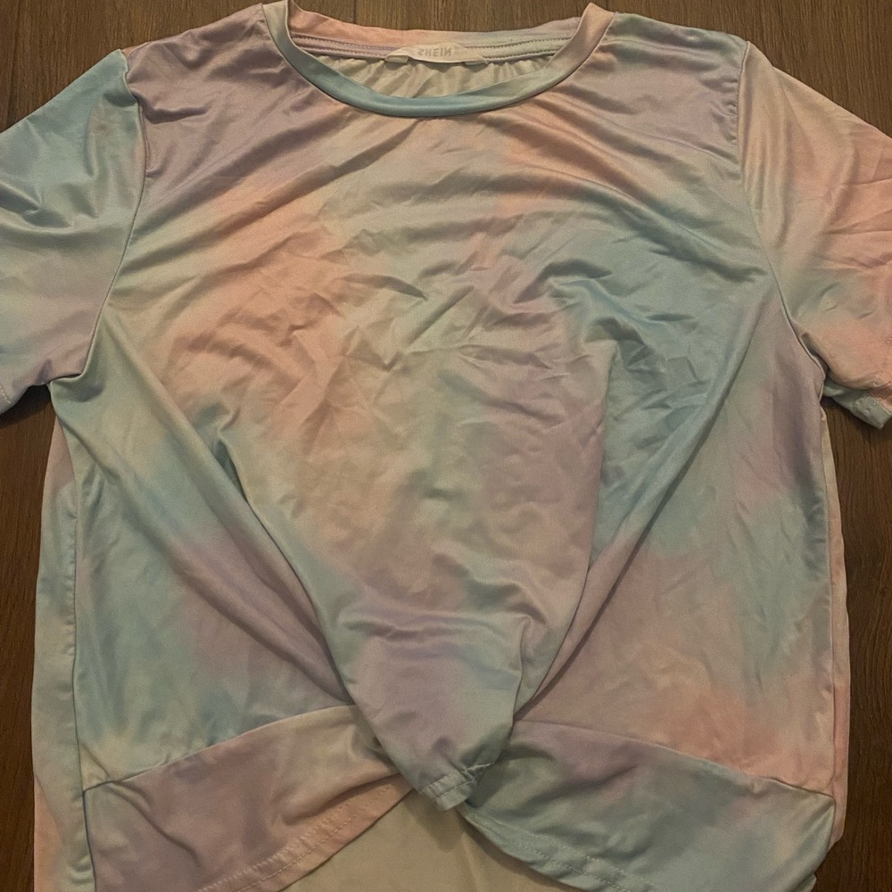 Shein tie dye top